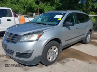 2013 Chevrolet Traverse LS with VIN 1GNKRFED7DJ178010, listed as a IAAI auction lot 42104289 with 273,944 mi miles. Bid and sale history available at carsss.com. Image 2.