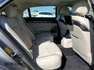 2022 Genesis G90 5.0L Ultimate with VIN KMTF54PH0NU096101, listed as a Copart auction lot 49155155 with 24,673 mi miles and Salvage Title. Bid and sale history available at carsss.com. Image 10.