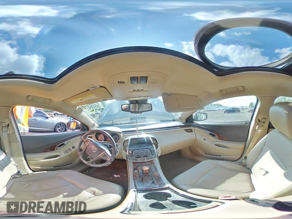 2012 Buick LaCrosse Premium 1 with VIN 1G4GD5E30CF121644, listed as a Copart auction lot 58860105 with 135,551 mi miles and Salvage title. Bid and sale history available at DreamBid. Image 14.