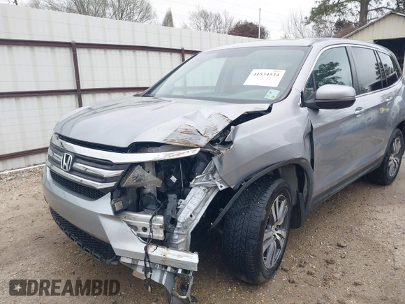 2018 Honda Pilot EX-L with VIN 5FNYF5H54JB006773, listed as a IAAI auction lot 41534534 with 131,570 mi miles. Bid and sale history available at carsss.com. Image 6.