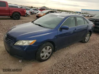 2007 Toyota Camry CE with VIN JTNBE46K273097605, listed as a Copart auction lot 45637665 with 234,005 mi miles and Clean Title. Bid and sale history available at carsss.com. Image 1.