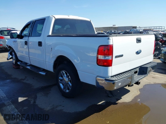 2008 Ford F-150 XLT with VIN 1FTPW12V48FC07351, listed as a IAAI auction lot 41794480 with 190,946 mi miles. Bid and sale history available at carsss.com. Image 3.