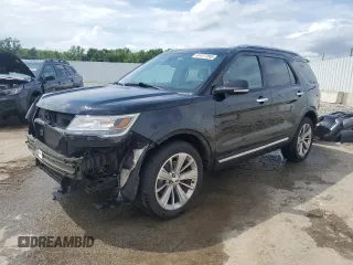2018 Ford Explorer Limited z VIN 1FM5K7F83JGC51606, wystawiony jako Copart lot #61417265 z przebiegiem 92 702 mil mil oraz Szkoda całkowita • Salvage title. Historia ofert i sprzedaży dostępna na DreamBid. Obrazek 1.