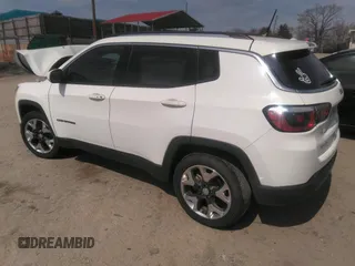 2017 Jeep Compass Limited z VIN 3C4NJDCBXHT641050, wystawiony jako IAAI lot #41838264 z przebiegiem 125 448 mil mil oraz . Historia ofert i sprzedaży dostępna na DreamBid. Obrazek 3.
