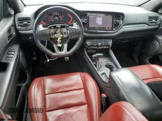 2021 Dodge Durango SRT Hellcat with VIN 1C4SDJH93MC626586, listed as a Copart auction lot 50986195 with 55,495 mi miles and Salvage Title. Bid and sale history available at DreamBid. Image 8.