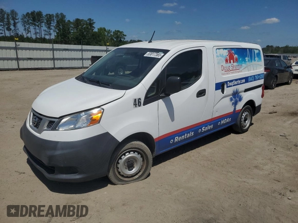 2017 Nissan NV200 S with VIN 3N6CM0KN4HK720011, listed as a Copart auction lot 53817365 with Not provided miles and Clean title. Bid and sale history available at DreamBid. Image 1.