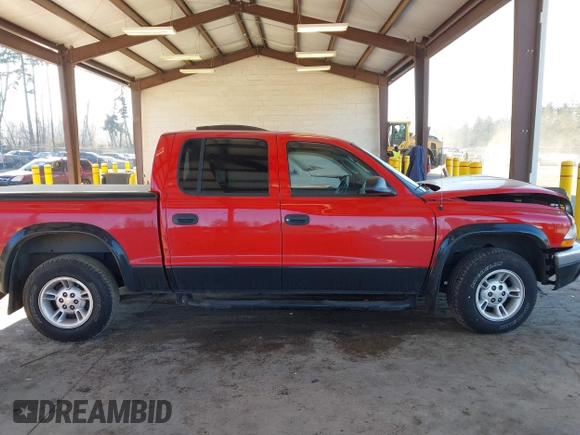 2001 Dodge Dakota Sport with VIN 1B7GL2AN81S106374, listed as a IAAI auction lot 41435940 with 183,540 mi miles. Bid and sale history available at carsss.com. Image 13.