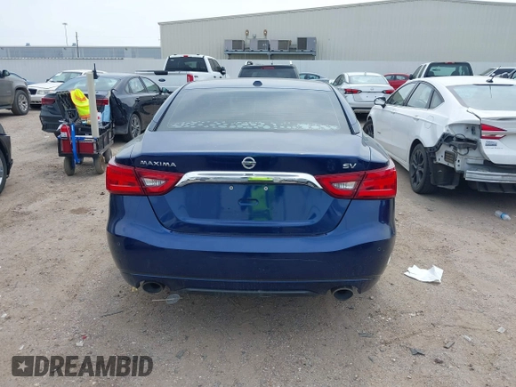 2016 Nissan Maxima S with VIN 1N4AA6AP4GC445341, listed as a IAAI auction lot 41890630 with 121,115 mi miles and . Bid and sale history available at DreamBid. Image 17.