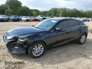 2014 Mazda 3 i Grand Touring with VIN JM1BM1M70E1116441, listed as a Copart auction lot 73777774 with 180,347 mi miles and Salvage Title. Bid and sale history available at DreamBid. Image 1.