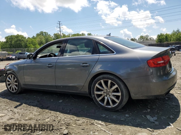 2013 Audi A4 Premium Plus z VIN WAUFFAFL4DN024615, wystawiony jako Copart lot #55839995 z przebiegiem 57 459 mil mil oraz Szkoda całkowita • Salvage title. Historia ofert i sprzedaży dostępna na DreamBid. Obrazek 2.