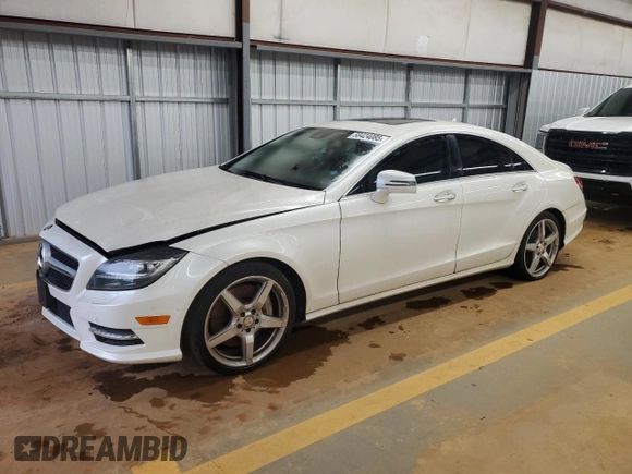 2014 Mercedes-Benz CLS 550 with VIN WDDLJ7DB9EA114598, listed as a Copart auction lot 58424085 with 154,231 mi miles and Clean title. Bid and sale history available at DreamBid. Image 1.