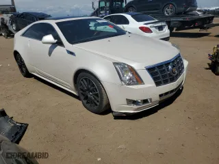 2012 Cadillac CTS Coupe Performance with VIN 1G6DJ1E34C0112816, listed as a Copart auction lot 67325164 with 139,638 mi miles and Salvage Title. Bid and sale history available at carsss.com. Image 4.