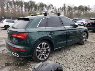 2018 Audi SQ5 Premium Plus with VIN WA1A4AFY7J2142857, listed as a Copart auction lot 46485883 with 0 mi miles. Bid and sale history available at carsss.com. Image 3.