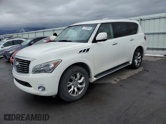 2011 Infiniti QX56 8-passenger with VIN JN8AZ2NC8B9301420, listed as a Copart auction lot 78198864 with 178,369 mi miles and Clean Title. Bid and sale history available at carsss.com. Image 1.