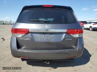 2016 Honda Odyssey SE with VIN 5FNRL5H39GB078198, listed as a Copart auction lot 52402095 with 243,117 mi miles and Salvage Title. Bid and sale history available at carsss.com. Image 6.