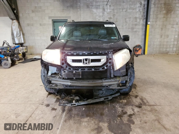 2009 Honda Pilot EX-L with VIN 5FNYF48519B017526, listed as a Copart auction lot 52341745 with 130,619 mi miles and Salvage Title. Bid and sale history available at carsss.com. Image 5.