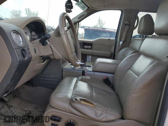 2007 Ford F-150 XLT with VIN 1FTPW14V37FB84236, listed as a Copart auction lot 54971705 with 255,619 mi miles and Clean Title. Bid and sale history available at DreamBid. Image 7.