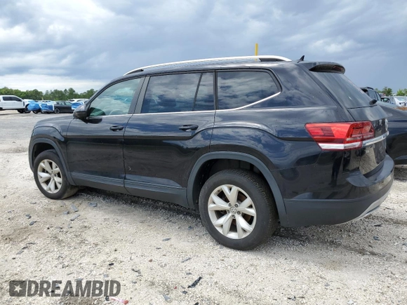 2018 Volkswagen Atlas SE z VIN 1V2CR2CA5JC582694, wystawiony jako Copart lot #56905595 z przebiegiem 111 842 mil mil oraz Czysty tytuł • Clean title. Historia ofert i sprzedaży dostępna na DreamBid. Obrazek 2.