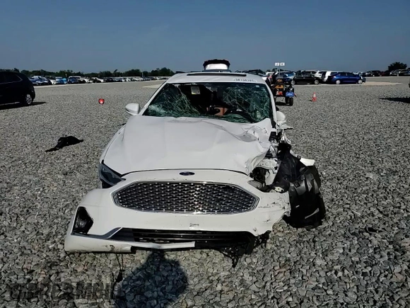 2020 Ford Fusion Titanium with VIN 3FA6P0K91LR127917, listed as a Copart auction lot 58158165 with Not provided miles and Non repairable. Bid and sale history available at DreamBid. Image 14.