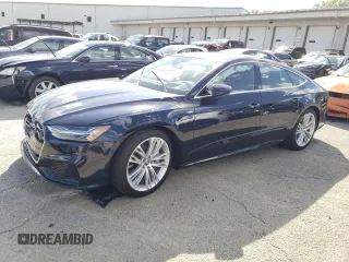 2019 Audi A7 Prestige with VIN WAUV2AF27KN121089, listed as a Copart auction lot 57636514 with 18,367 mi miles and Salvage Title. Bid and sale history available at carsss.com. Image 1.