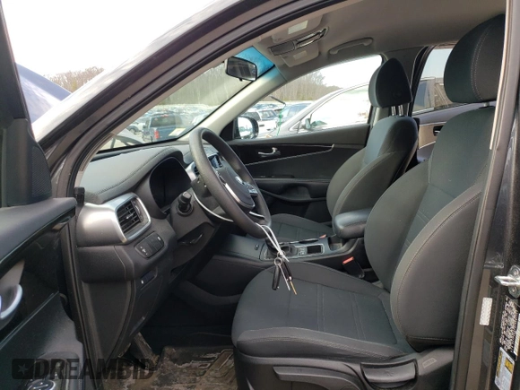 2020 Kia Sorento LX V6 with VIN 5XYPGDA53LG681717, listed as a Copart auction lot 47250395 with 66,358 mi miles and Salvage Title. Bid and sale history available at carsss.com. Image 7.