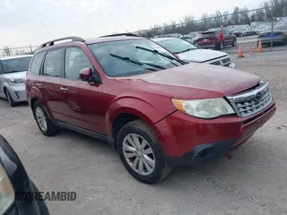 2011 Subaru Forester 2.5X Limited with VIN JF2SHBEC0BH765117, listed as a IAAI auction lot 41702810 with 192,848 mi miles. Bid and sale history available at carsss.com. Image 1.