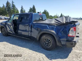 2019 Ram 1500 Tradesman z VIN 1C6SRFNTXKN651198, wystawiony jako Copart lot #58806495 z przebiegiem 61 082 mil mil oraz Szkoda całkowita • Salvage title. Historia ofert i sprzedaży dostępna na DreamBid. Obrazek 2.