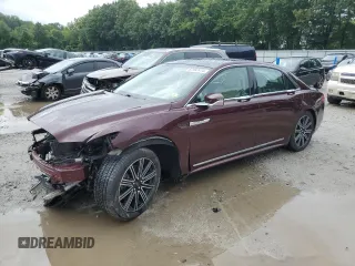 2017 Lincoln Continental Reserve with VIN 1LN6L9NP0H5612429, listed as a Copart auction lot 67997474 with 77,403 mi miles and Salvage Title. Bid and sale history available at carsss.com. Image 1.