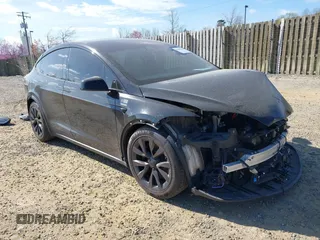 2022 Tesla Model X with VIN 7SAXCAE59NF346186, listed as a IAAI auction lot 41893923 with Not Provided miles and . Bid and sale history available at DreamBid. Image 1.