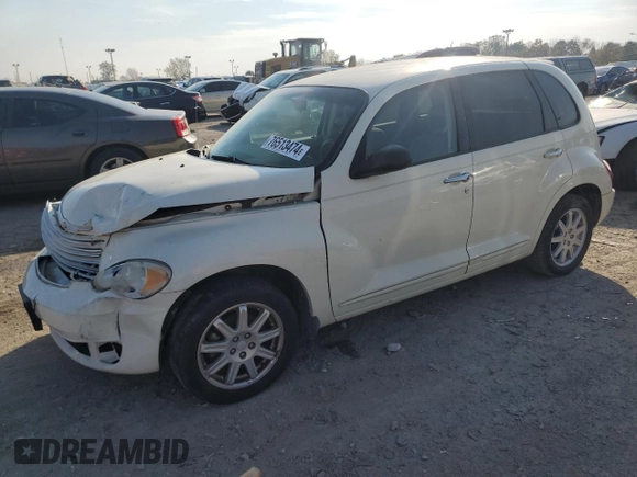 2007 Chrysler PT Cruiser Touring with VIN 3A4FY58B37T582009, listed as a Copart auction lot 76513474 with Not Provided miles and Salvage Title. Bid and sale history available at carsss.com. Image 1.