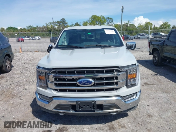 2023 Ford F-150 XL with VIN 1FTFW1E80PFB58830, listed as a IAAI auction lot 41823584 with 35,536 mi miles. Bid and sale history available at carsss.com. Image 12.
