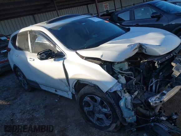 2017 Honda CR-V EX with VIN 2HKRW2H58HH668953, listed as a IAAI auction lot 41398642 with 162,485 mi miles. Bid and sale history available at carsss.com. Image 1.