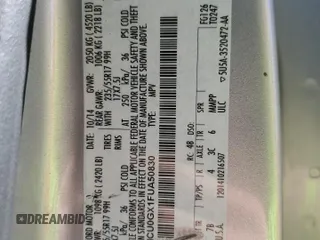 2015 Ford Escape SE with VIN 1FMCU0GX1FUA50830, listed as a Copart auction lot 47735295 with 188,248 mi miles and Salvage Title. Bid and sale history available at DreamBid. Image 13.