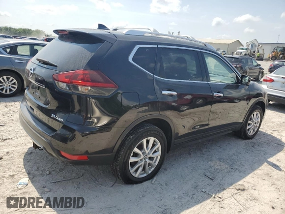 2018 Nissan Rogue SV with VIN KNMAT2MV0JP587564, listed as a Copart auction lot 55024375 with 153,963 mi miles and Clean Title. Bid and sale history available at DreamBid. Image 3.