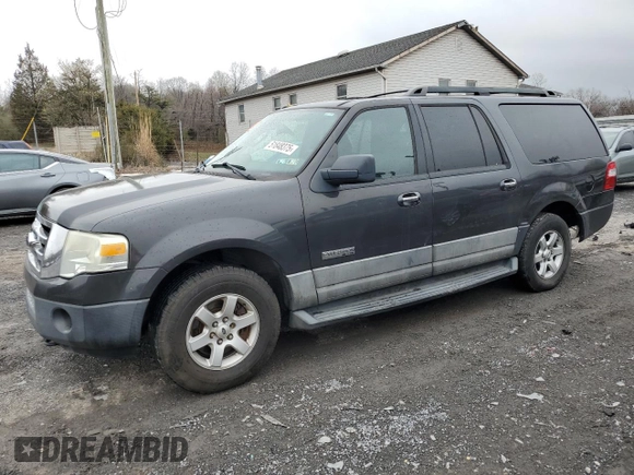 2007 Ford Expedition Max XLT with VIN 1FMFK16537LA26786, listed as a Copart auction lot 51848375 with 135,977 mi miles and Clean title. Bid and sale history available at DreamBid. Image 1.
