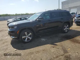 2021 Jeep Grand Cherokee Limited with VIN 1C4RJKBG6M8109919, listed as a Copart auction lot 63210195 with 44,866 mi miles and Clean title. Bid and sale history available at DreamBid. Image 1.