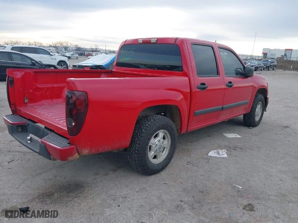 2008 Chevrolet Colorado LT w/1LT with VIN 1GCCS139188179668, listed as a IAAI auction lot 41281125 with 130,617 mi miles. Bid and sale history available at carsss.com. Image 4.