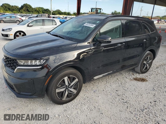 2022 Kia Sorento S with VIN 5XYRL4LC4NG124821, listed as a Copart auction lot 86282584 with 44,747 mi miles and Non Repairable. Bid and sale history available at carsss.com. Image 1.