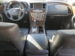 2020 Nissan Armada SL with VIN JN8AY2ND5LX015839, listed as a Copart auction lot 87852415 with 0 mi miles and Salvage Title. Bid and sale history available at carsss.com. Image 8.