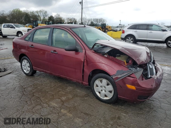 2007 Ford Focus S with VIN 1FAFP34NX7W105087, listed as a Copart auction lot 51749995 with 49,644 mi miles and Salvage Title. Bid and sale history available at carsss.com. Image 4.