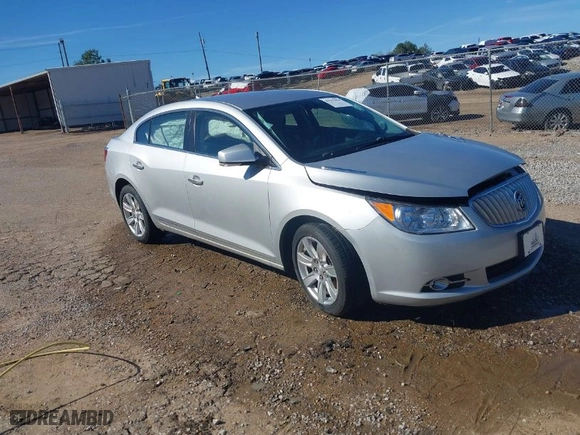2012 Buick LaCrosse Premium 1 with VIN 1G4GD5E39CF114806, listed as a IAAI auction lot 41592064 with 169,100 mi miles. Bid and sale history available at carsss.com. Image 1.