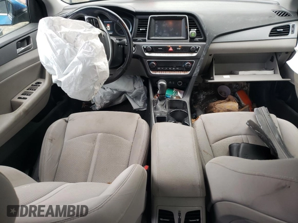 2019 Hyundai Sonata SEL with VIN 5NPE34AF3KH748254, listed as a Copart auction lot 85461844 with 68,930 mi miles and Salvage Title. Bid and sale history available at DreamBid. Image 8.