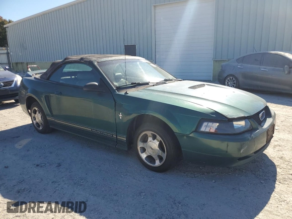 2000 Ford Mustang with VIN 1FAFP4440YF311629, listed as a Copart auction lot 78175244 with 290,502 mi miles and Salvage Title. Bid and sale history available at carsss.com. Image 4.
