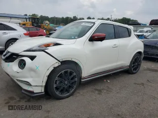 2015 Nissan Juke SV with VIN JN8AF5MVXFT565065, listed as a Copart auction lot 59670125 with 122,097 mi miles and Salvage title. Bid and sale history available at DreamBid. Image 1.