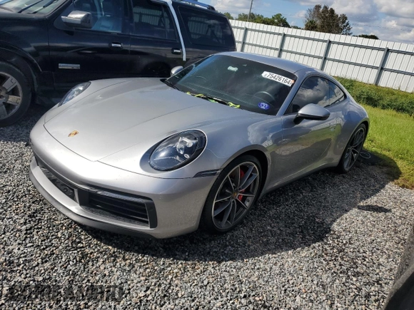 2020 Porsche 911 Carrera S with VIN WP0AB2A95LS226762, listed as a Copart auction lot 75426164 with Not Provided miles and Salvage Title. Bid and sale history available at DreamBid. Image 1.