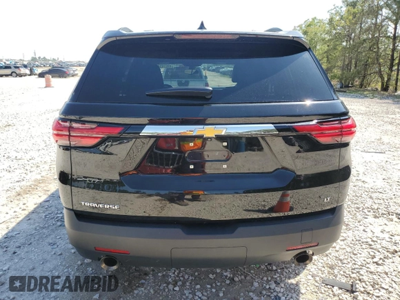 2023 Chevrolet Traverse LT with VIN 1GNERHKW3PJ185622, listed as a Copart auction lot 49978345 with 56,301 mi miles and Salvage title. Bid and sale history available at DreamBid. Image 6.