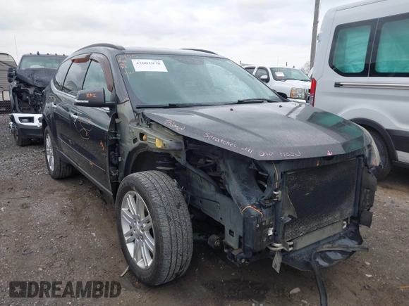 2013 Chevrolet Traverse LT with VIN 1GNKVGKD7DJ101997, listed as a IAAI auction lot 42001078 with 182,291 mi miles and . Bid and sale history available at DreamBid. Image 6.
