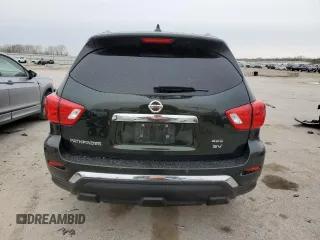 2019 Nissan Pathfinder SV z VIN 5N1DR2MM1KC578332, wystawiony jako Copart lot #51585115 z przebiegiem 113 522 mil mil oraz Szkoda całkowita • Salvage title. Historia ofert i sprzedaży dostępna na DreamBid. Obrazek 6.