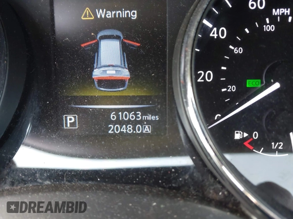 2016 Nissan Rogue SL with VIN 5N1AT2MV8GC870418, listed as a IAAI auction lot 42005368 with 61,063 mi miles and . Bid and sale history available at DreamBid. Image 15.