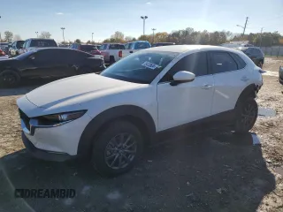 2021 Mazda CX-30 S with VIN 3MVDMAAL5MM255409, listed as a Copart auction lot 76470604 with 15,471 mi miles and Salvage title. Bid and sale history available at DreamBid. Image 1.
